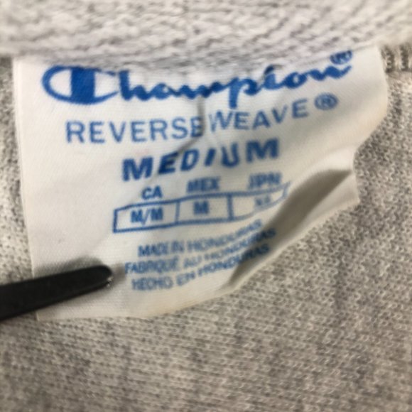 Champion Reverse Weave Northern Illinois Sweatshirt Adult Medium Grey Crewneck - Picture 9 of 14